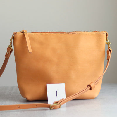 Beige Seconds Sale - Crossbody Bag with Monogram No. 1