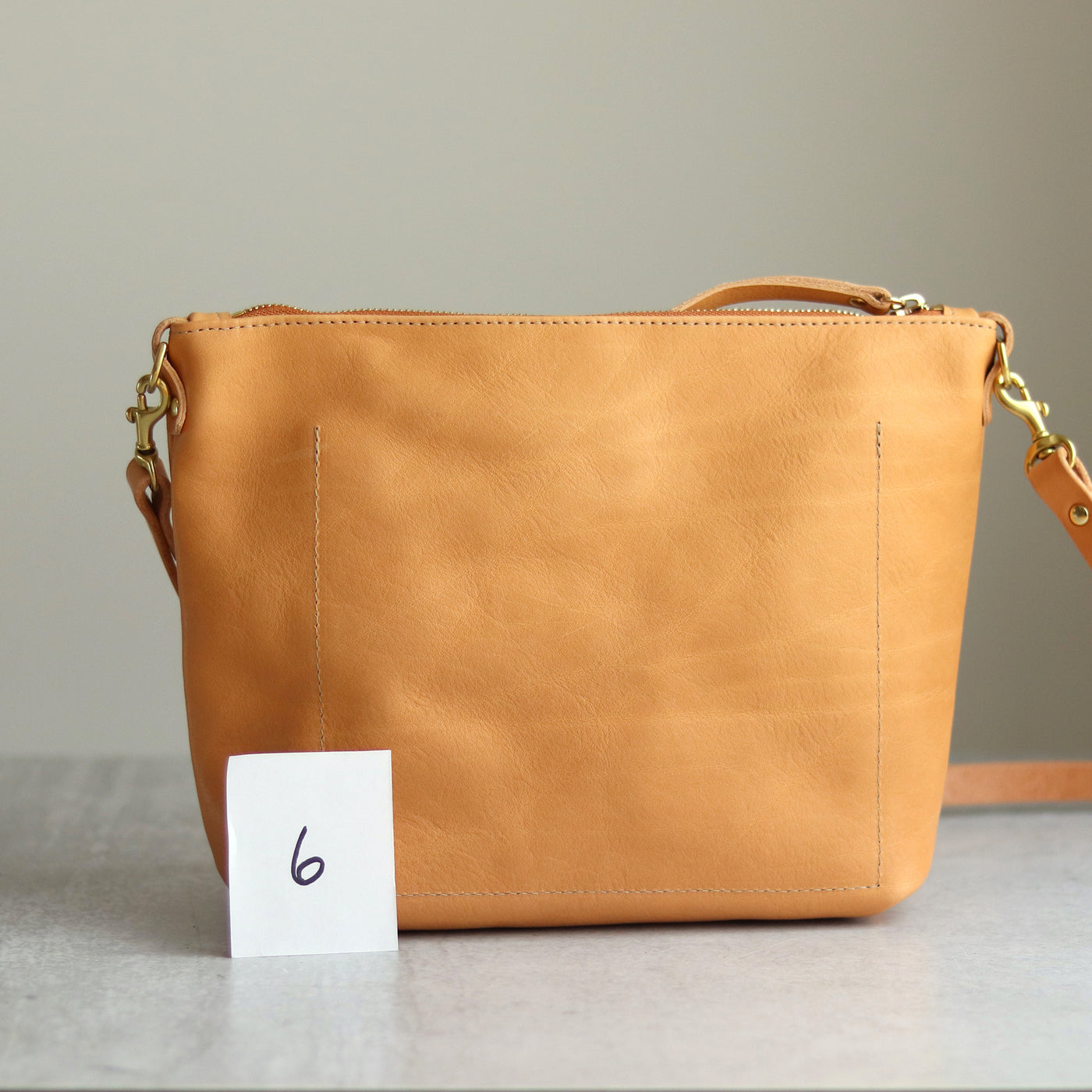 Beige Seconds Sale - Crossbody Bag with Monogram No. 6