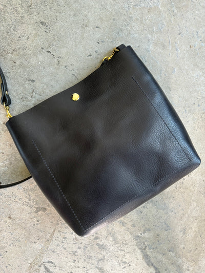 Mini Day Bag - Luxe Black Pebble