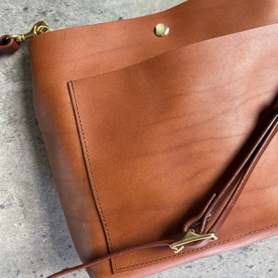 Mini Day Bag - Smooth Cognac