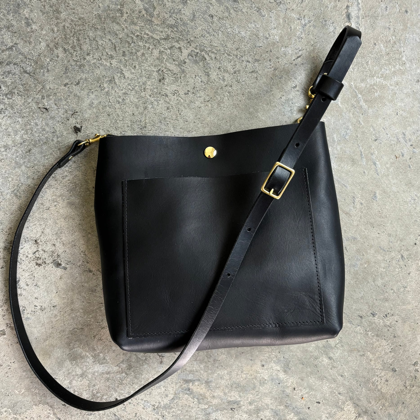 Mini Day Bag - Smooth Black