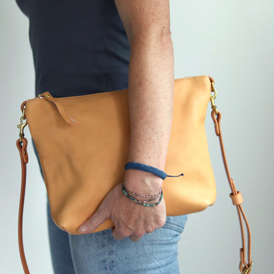 Summer Seconds Sale - Crossbody Bag with Monogram - Beige No. 3