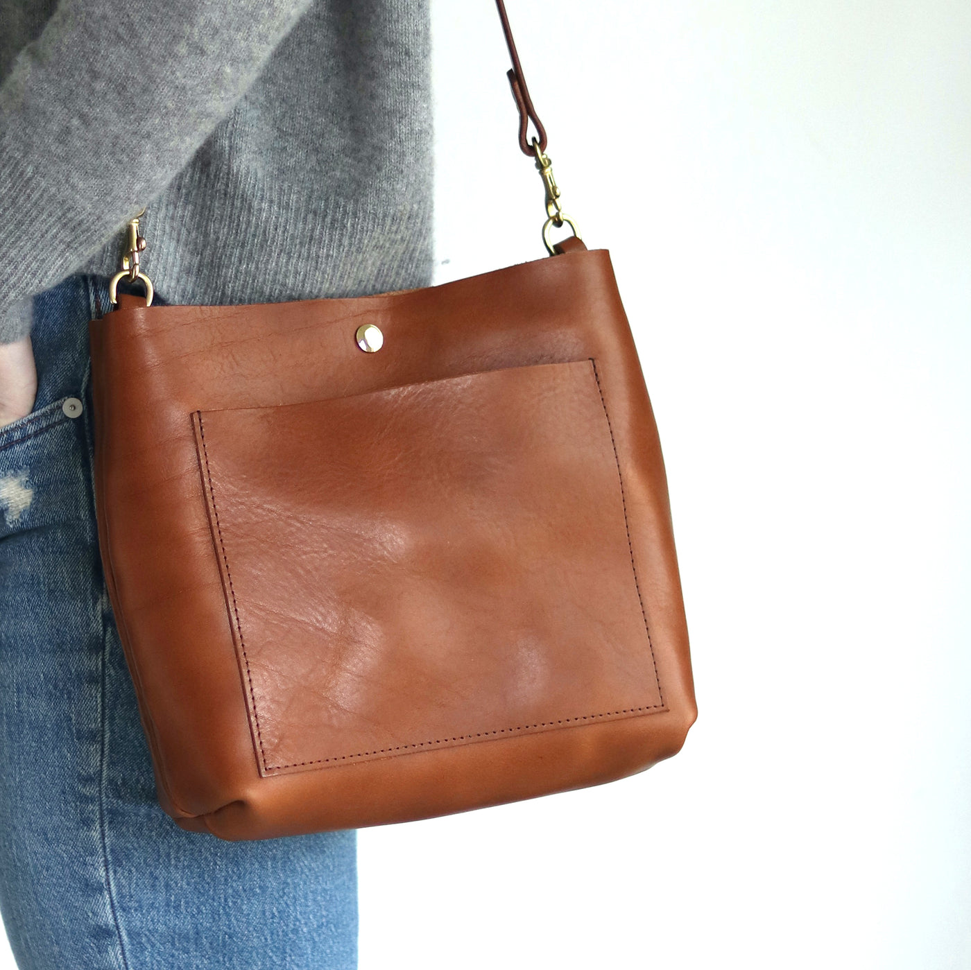 Mini Day Bag - Luxe Cognac