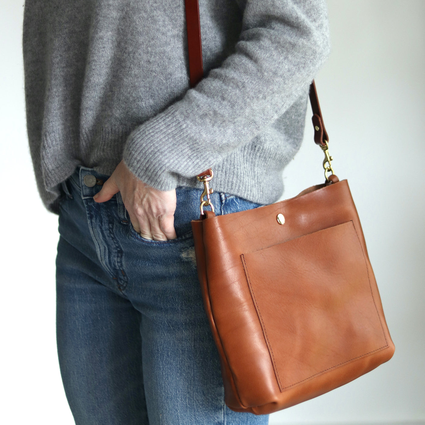 Mini Day Bag - Luxe Cognac