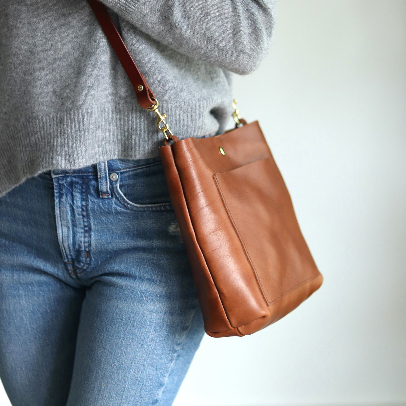 Mini Day Bag - Luxe Cognac