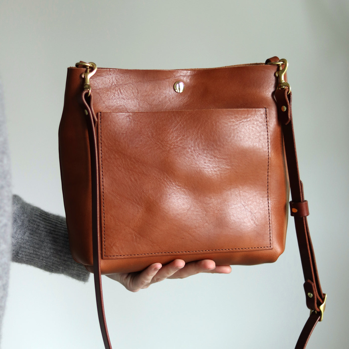 Mini Day Bag - Luxe Cognac