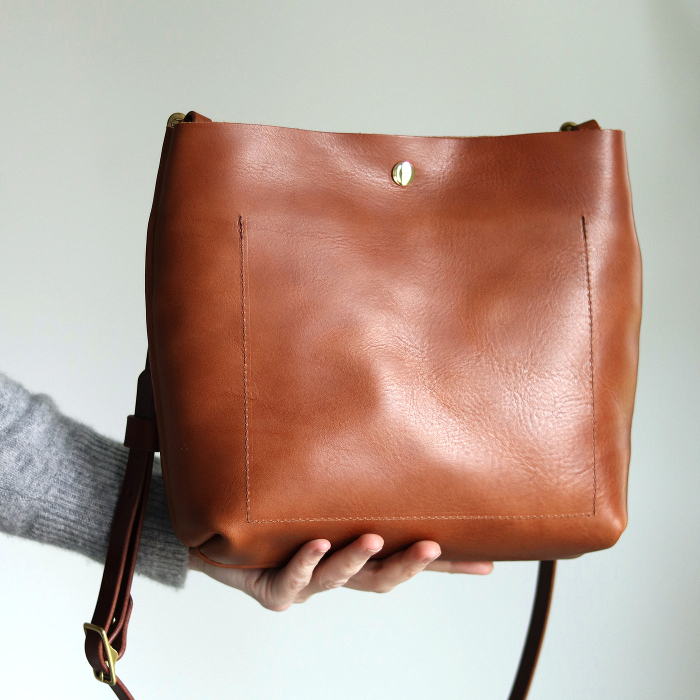 Mini Day Bag - Luxe Cognac