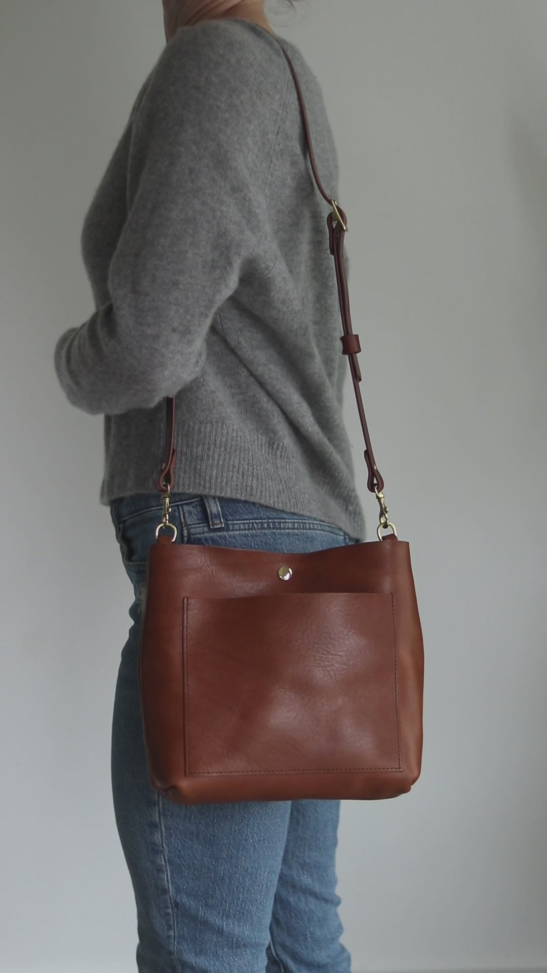 Mini Day Bag - Luxe Cognac