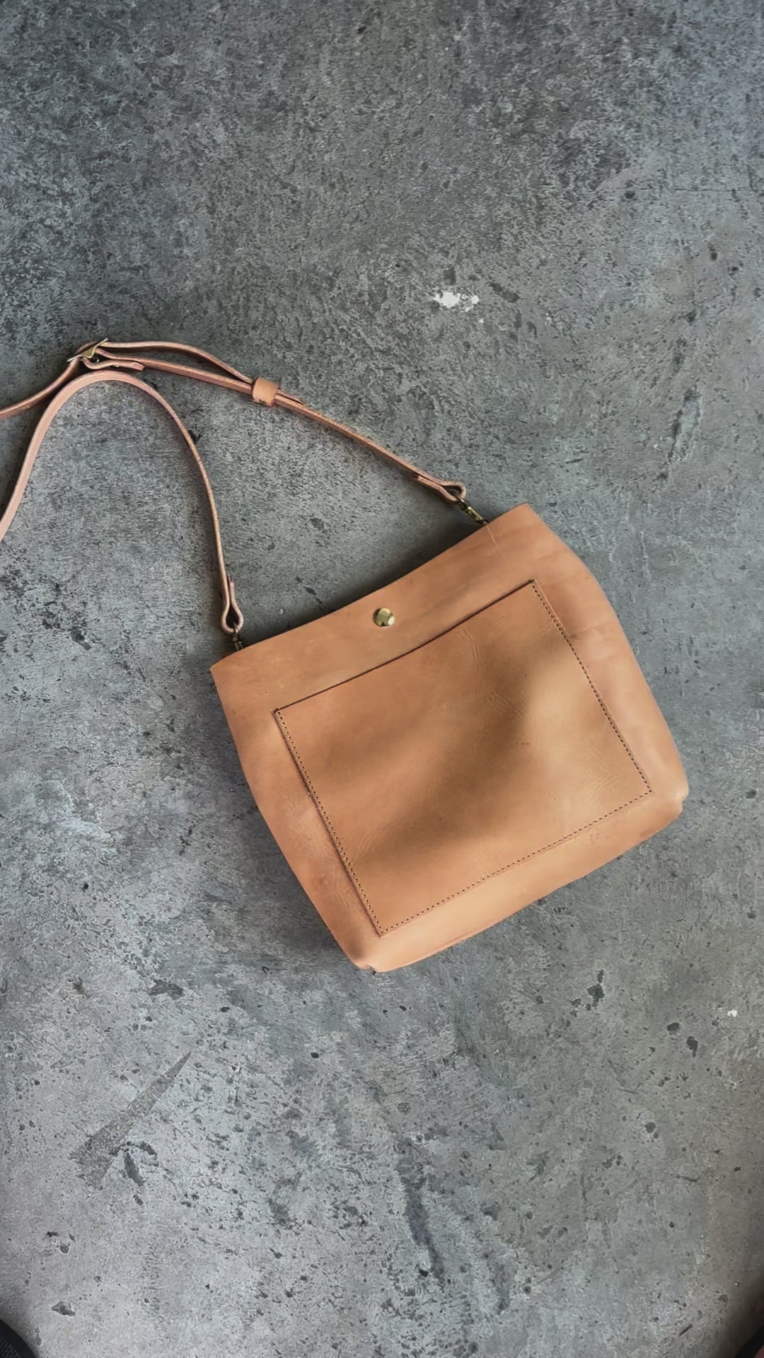 Mini Day Bag - Smooth Natural Vachetta